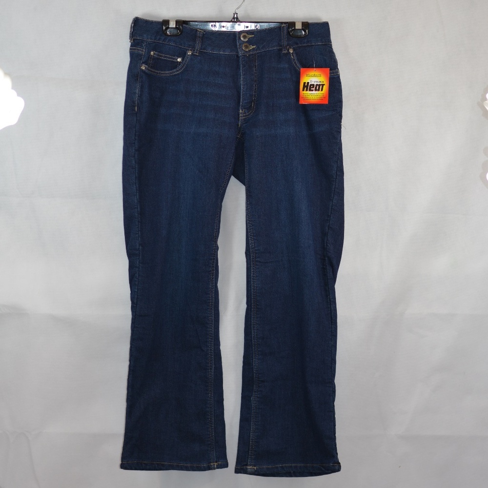 WindRiver Mid Rise Heat Retention T-MAX Jeans SZ 12 NWT